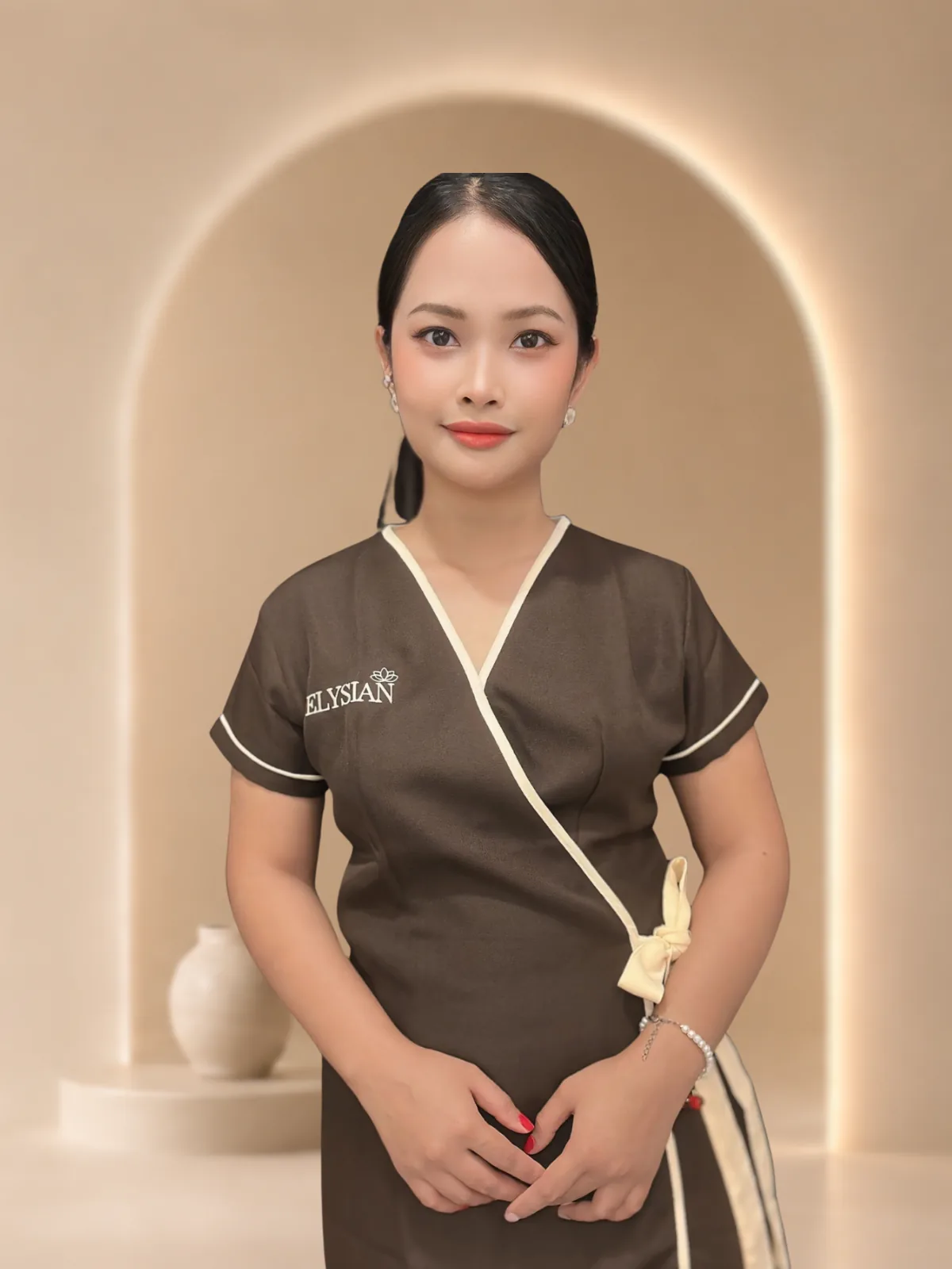 Lucy, massage therapist at Elysian Thai Spa